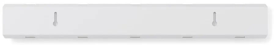 Бяла стенна закачалка от тополово дърво Flip - Umbra