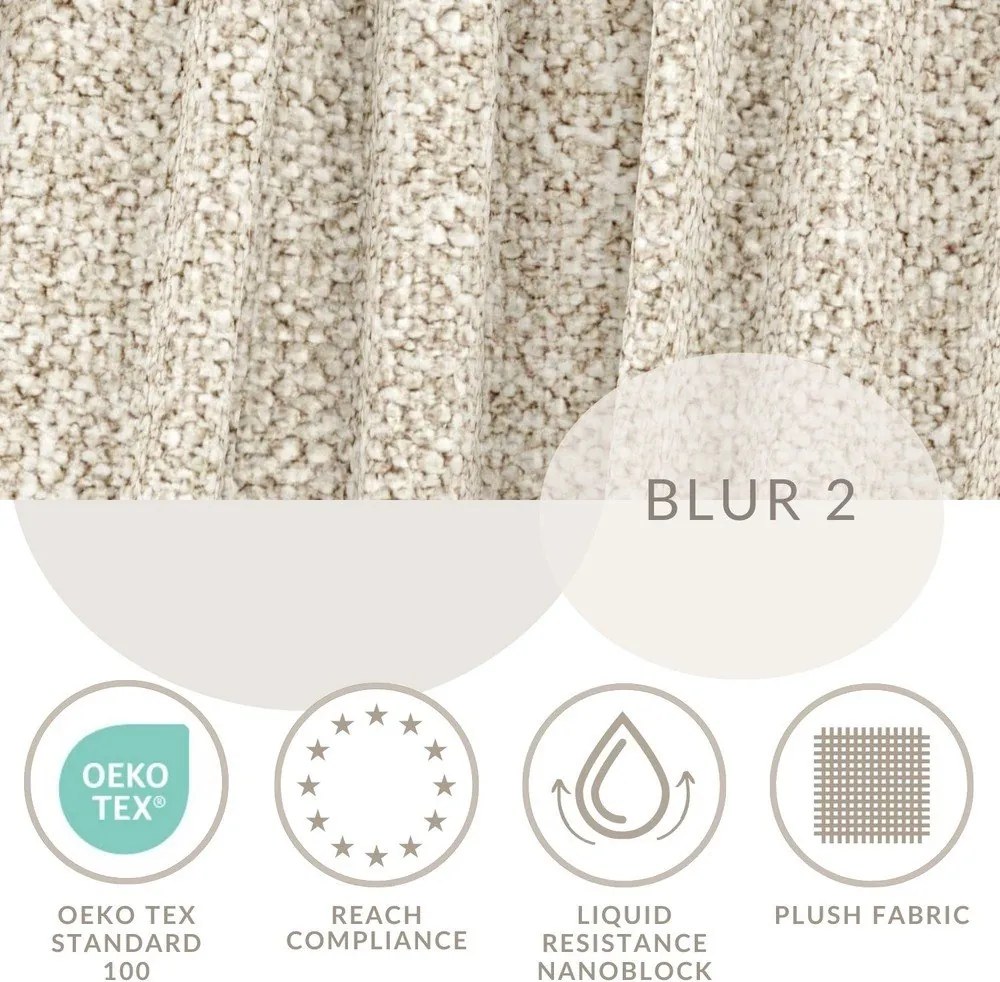 Бежово двойно легло 180x200 cm тапицирано с място за съхранение с включена подматрачна рамка Maumere – Maison de Rêve