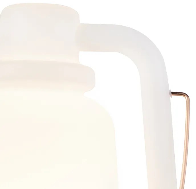 Подова лампа бяла 51 см IP44 - Storm Large