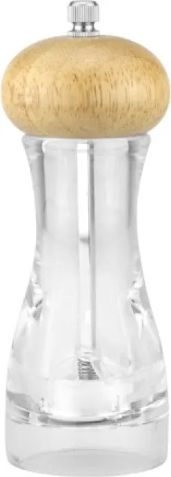 Horecano - Акрилна мелничка с дървено капаче ф5,9xh16,6см (HC-981988)