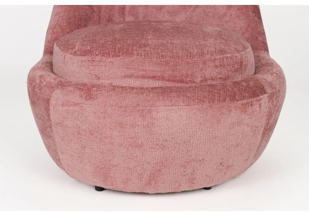 Розово кресло Nash – White Label