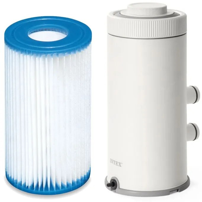 Филтрираща помпа за плувен басейн 2006L/h + филтри и монтажни елементи INTEX 26604
