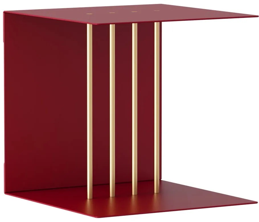 Червен метален рафт Teaser - UMAGE