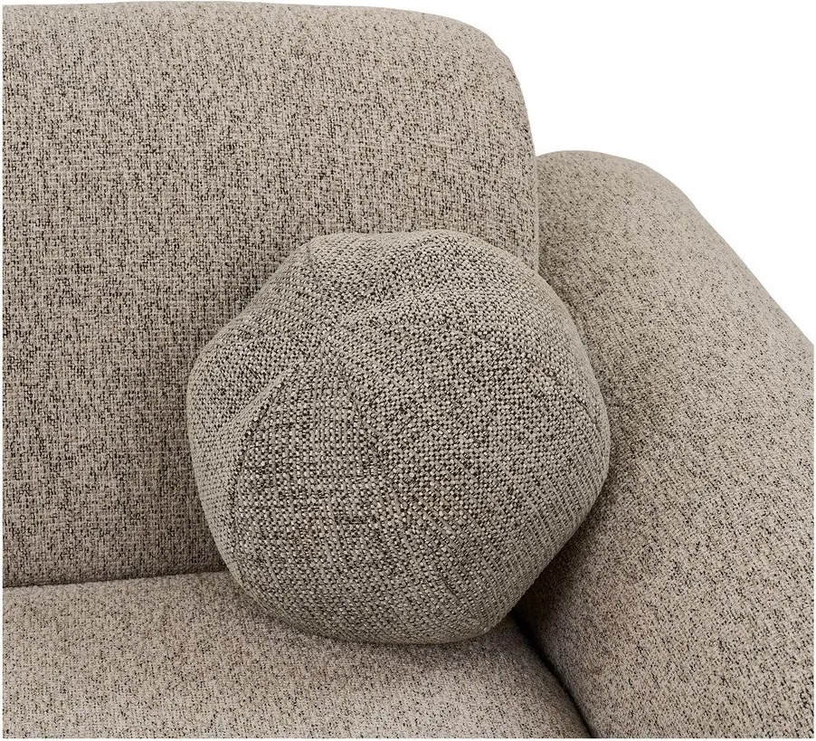 Сиво-бежов ъглов диван (десен ъгъл) Clyde – House Nordic