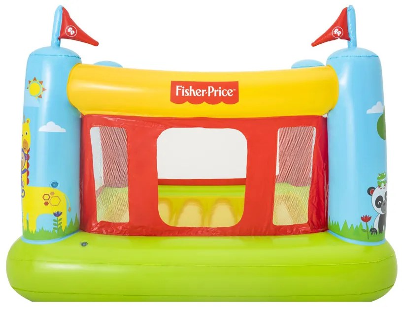Bestway Fisher Price Надуваем батут за скачане