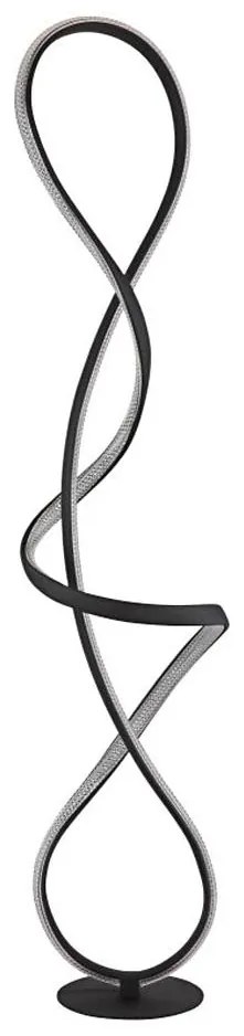 Globo 67341SS - LED Лампион SWIRL LED/36W/230V черен