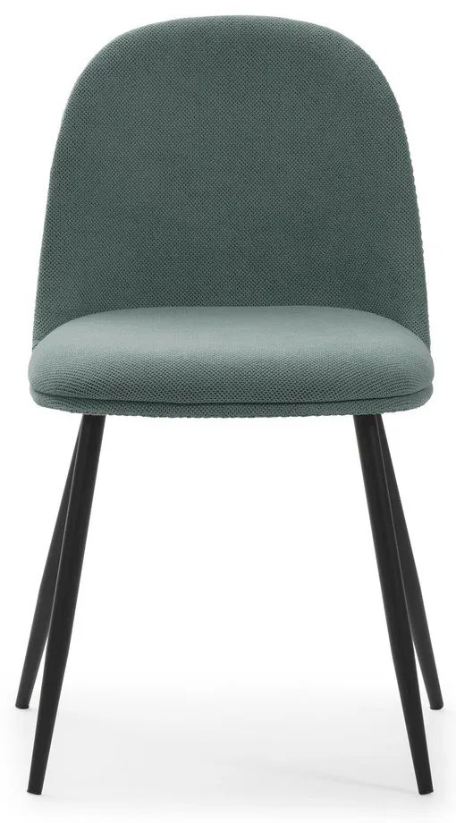 Тюркоазени трапезни столове в комплект от 4 бр. Malila – Marckeric