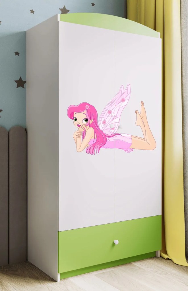 Гардероб Babydreams Cartoon-Prasino-Fairy with butterflies