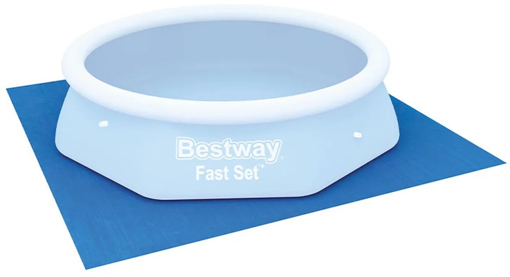 Protective flooring for removable swimming pools Shine Inline 274 x 274 cm