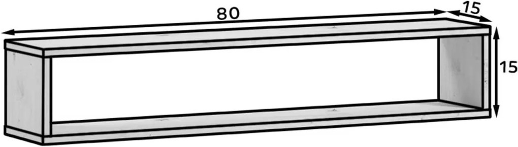 Рафтове Fonty-Черен