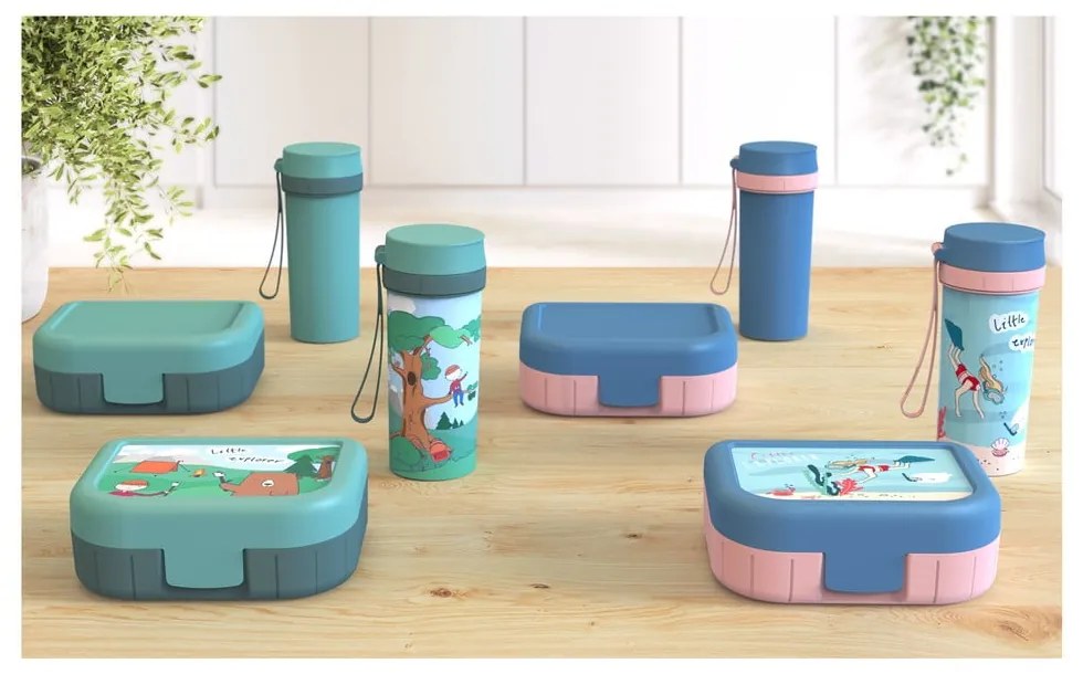 Кутия за детски закуски 1 л Memory Kids - Rotho