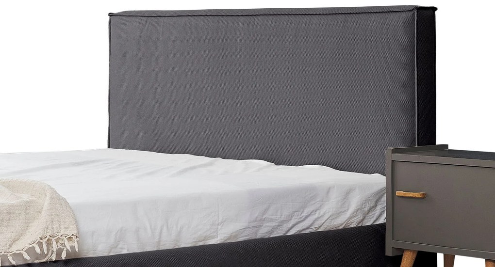 Тапицирано легло Pure-Anthraki-150 x 200-Χωρίς μηχανισμό ανύψωσης