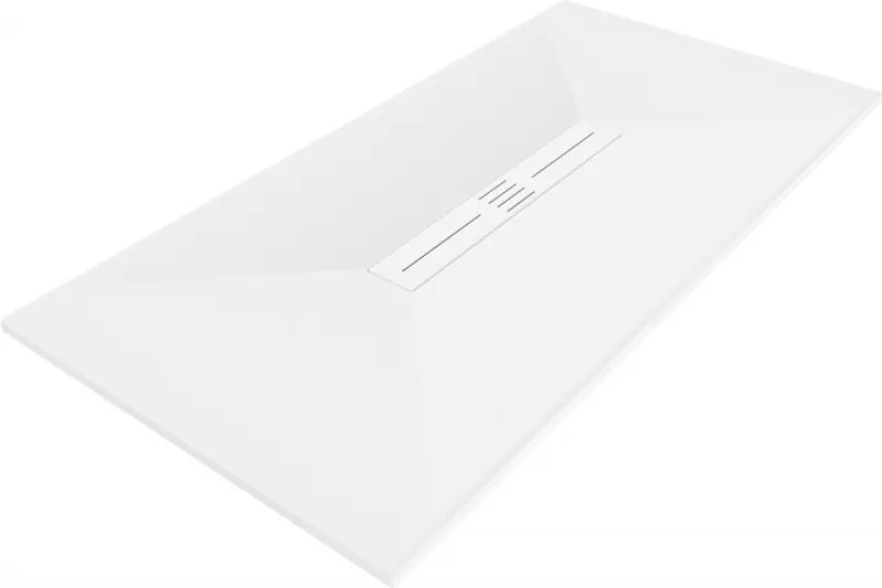 Mexen Toro правоъгълна душ кабина SMC 200 x 80 см, бяла, бяла маскировка - 43108020-W