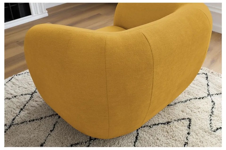 Жълто кресло Celine – Bobochic Paris