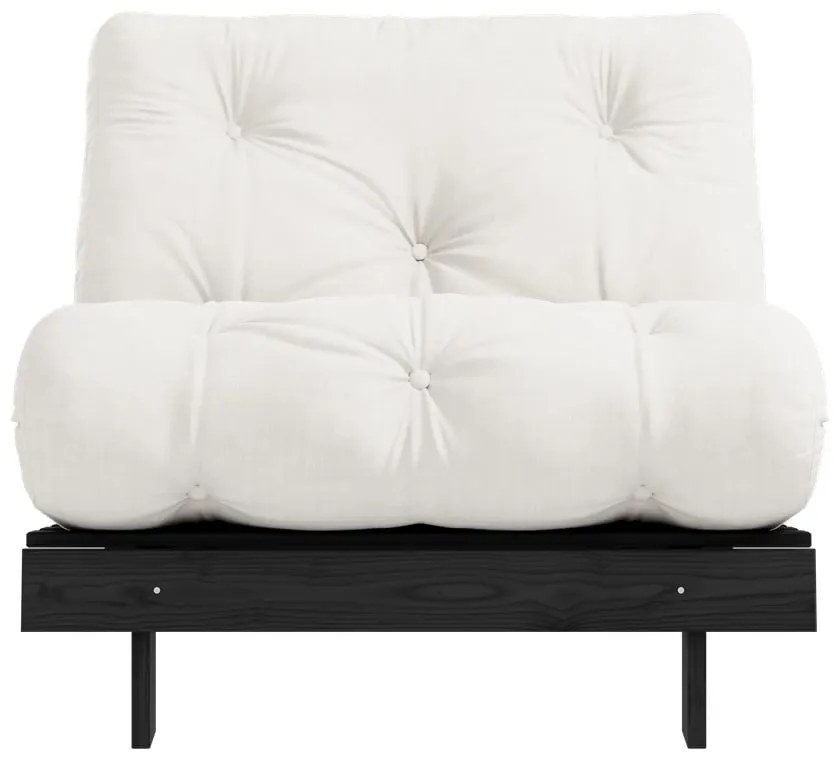 Кремаво кресло Roots Black Night – Karup Design