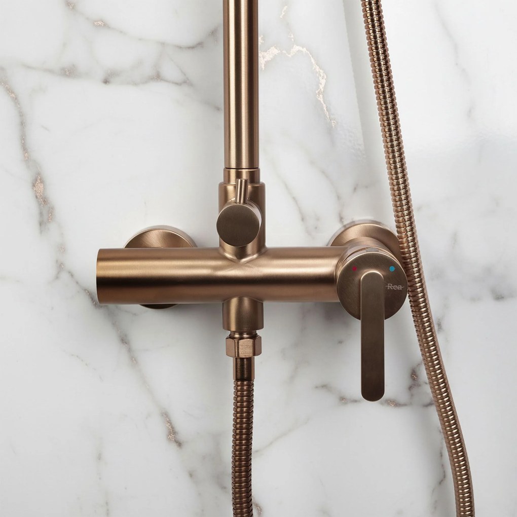 Комплект за душ Rea Ontario Brush Copper