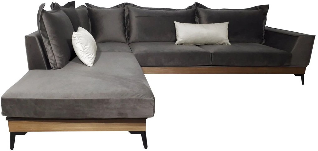 Ъглов диван Boss-Brown-Right