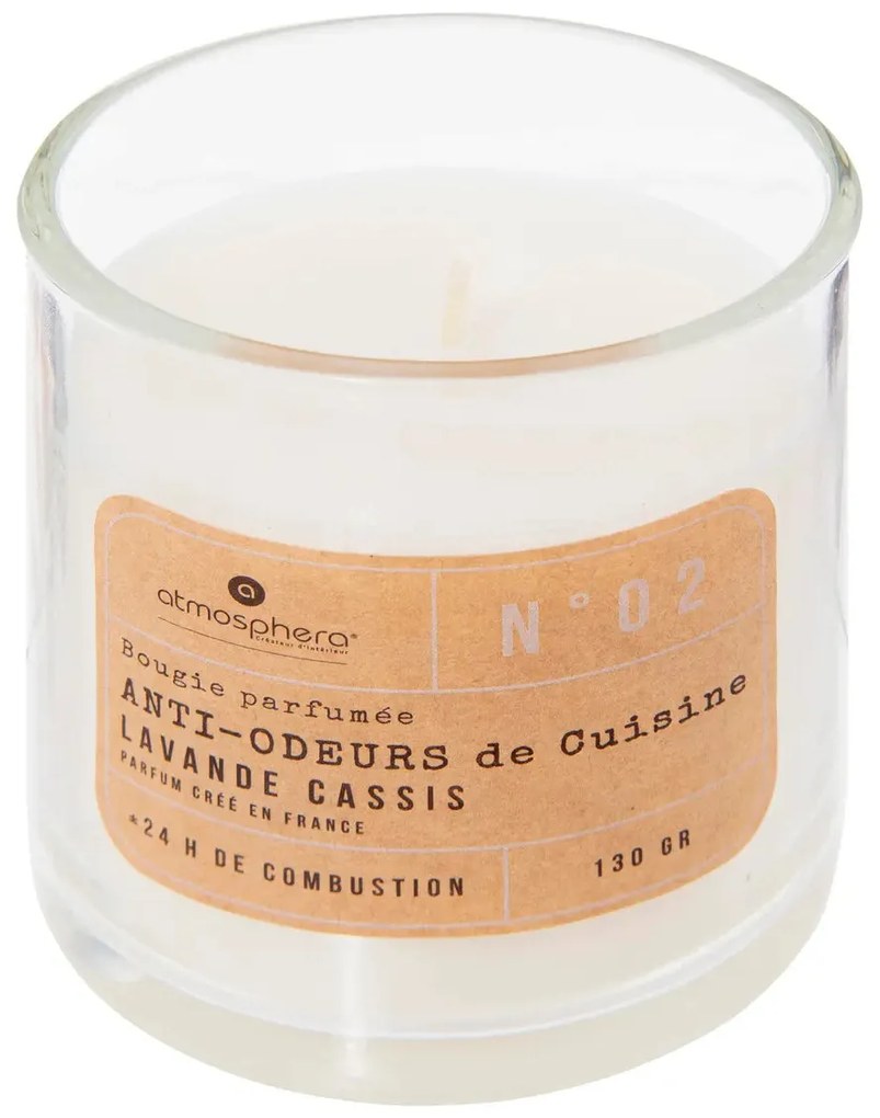 Ароматна свещ atmosphera Anti-odour, Стъкло, 130 g - Kitchen