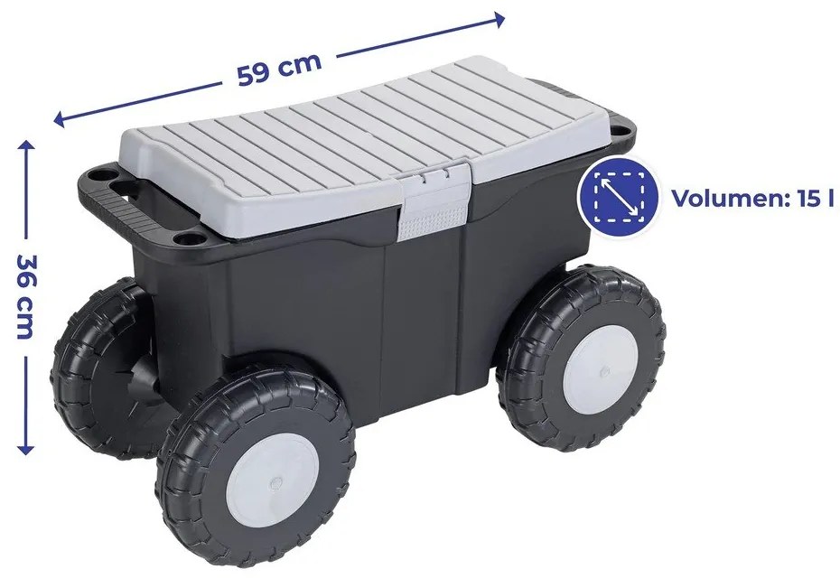 Градинска кутия на колела - Maximex