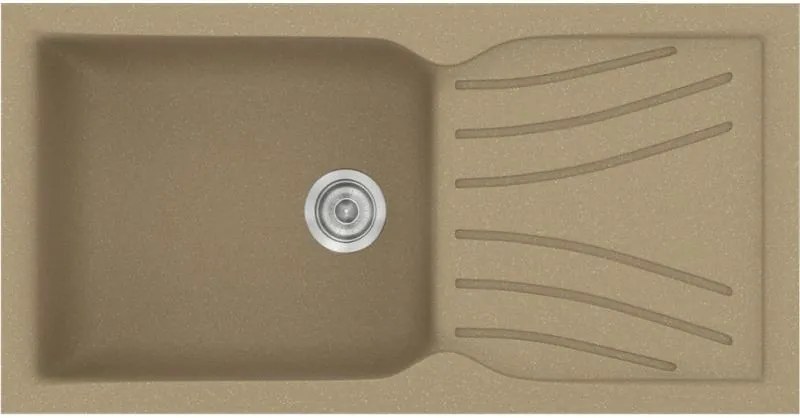 Мивка Sanitec 324-Metallic Cream