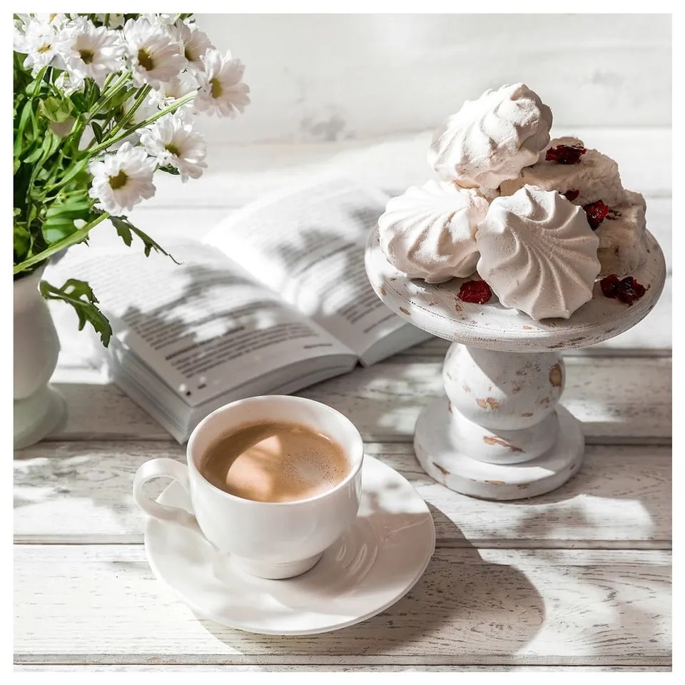 Картина върху стъкло 30x30 cm Meringue – Styler