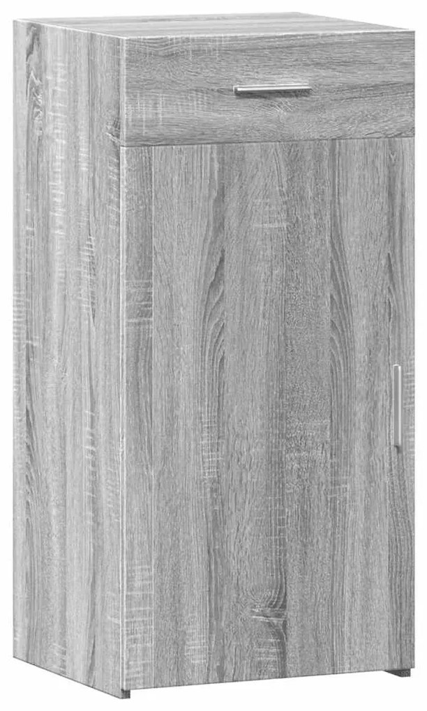 846290 vidaXL Бюфет, сив сонома, 45x42,5x93 см, инженерно дърво
