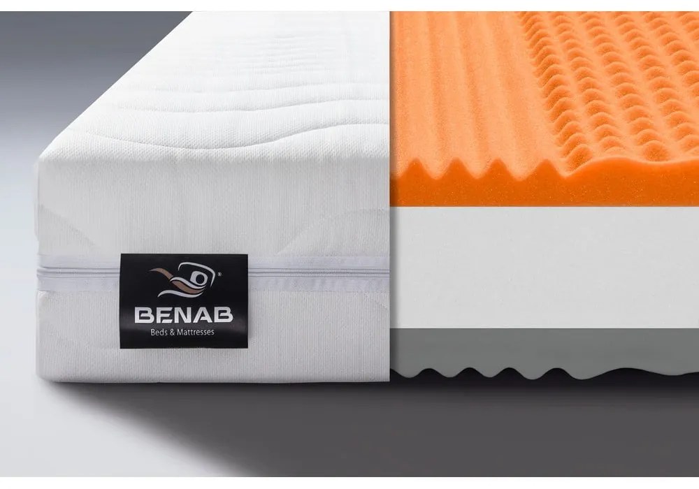 Твърд/средно твърд матрак с пяна с две лица 80x200 cm Dreamy Balance – BENAB