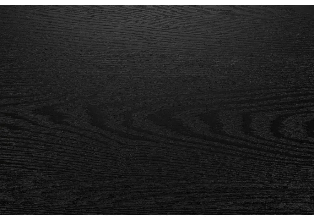 Черна маса за телевизор от масивна ела 148x60x38 cm Yasu – Dutchbone