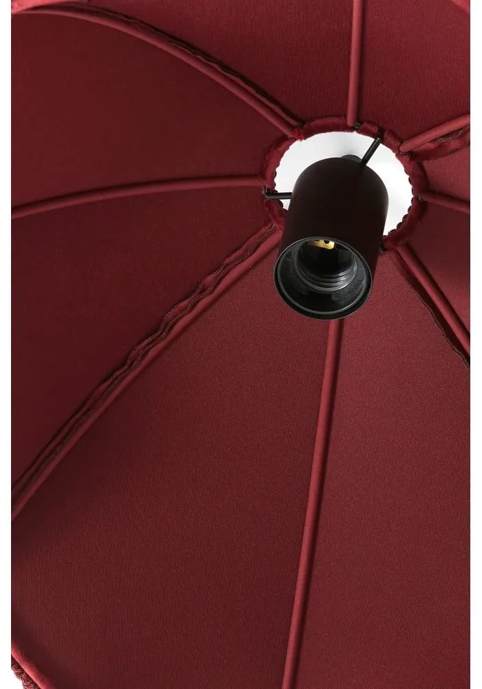 Бордо висящо осветително тяло с текстилен абажур ø 40 cm Malacia – Light &amp; Living