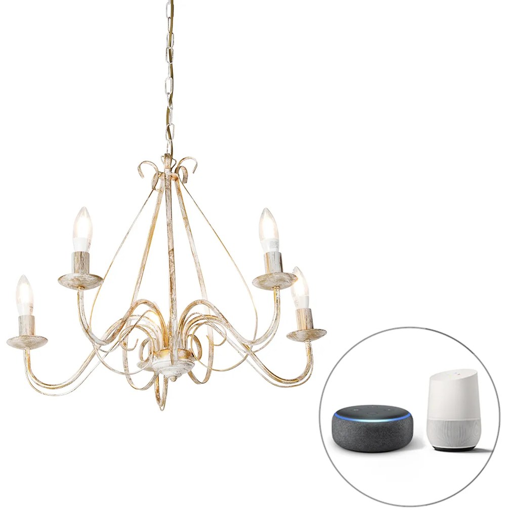 Интелигентен полилей бял 5-светлина с Wi-Fi B35 - Giuseppe