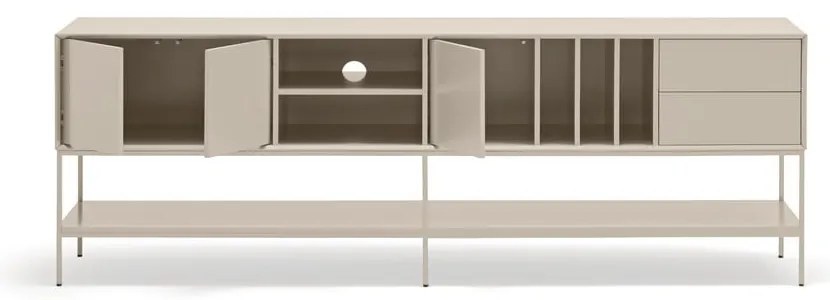 Кремава маса за телевизор 220x74x45 cm Platt – Teulat