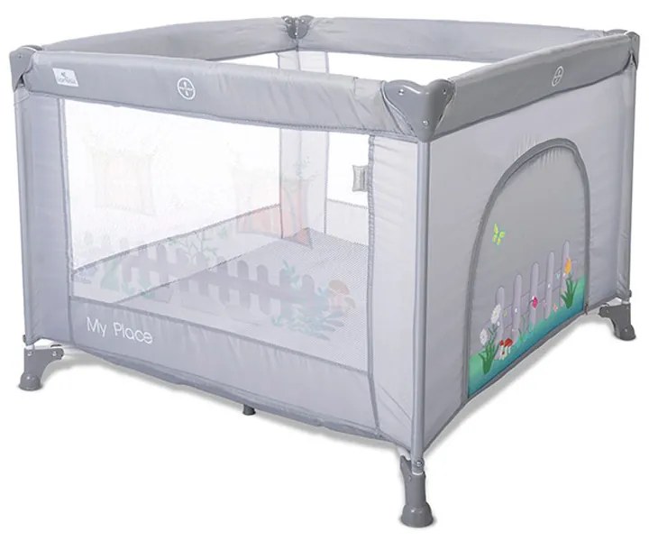 LORELLI Premium Кошара за игра MY PLACE с покрив GREY