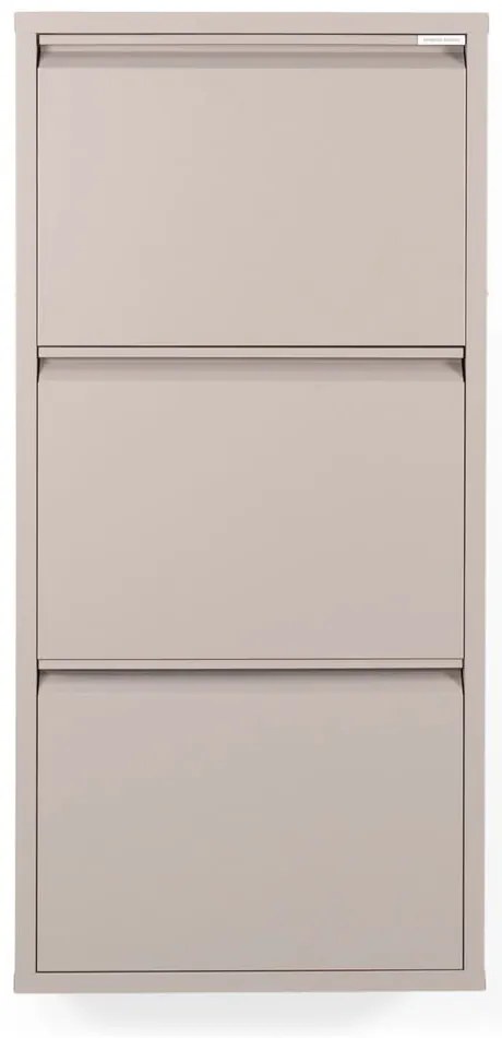 Кафяво-сива метална накланяща се стойка за обувки 50x103x15 cm Billy – Spinder Design