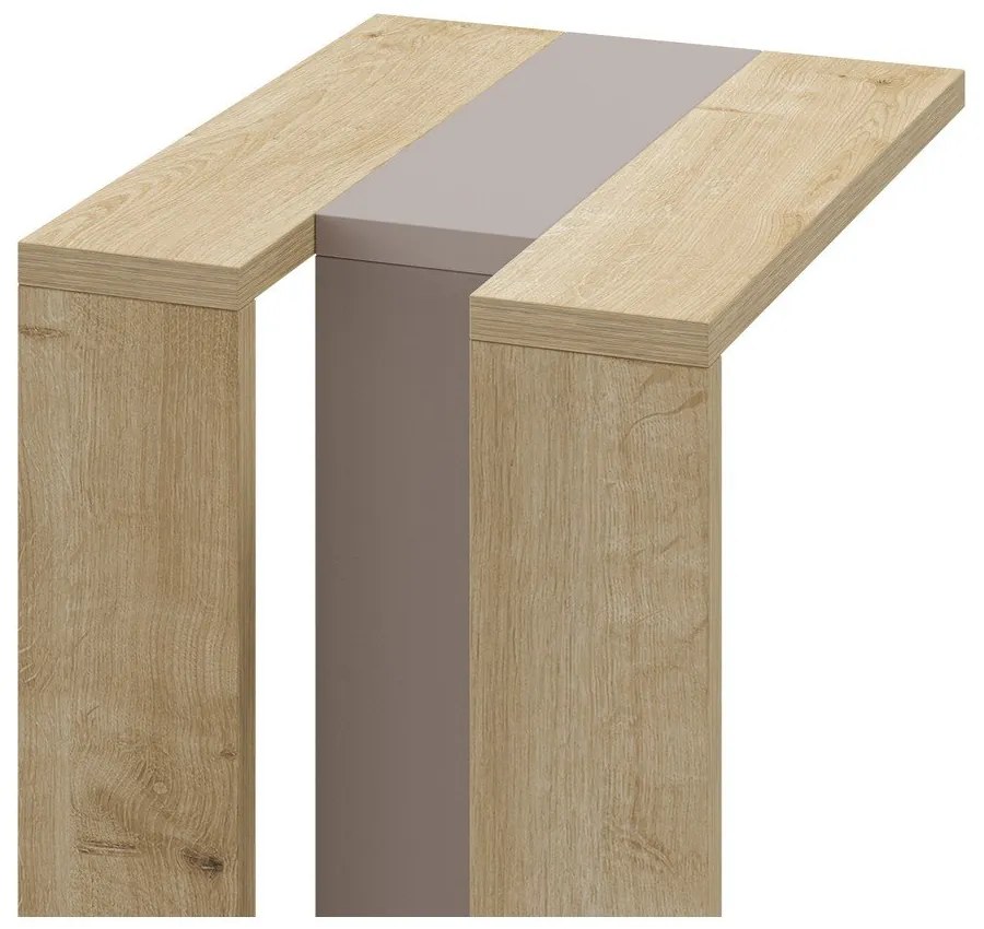 Дъбова странична маса 40x30 cm Macha - Marckeric