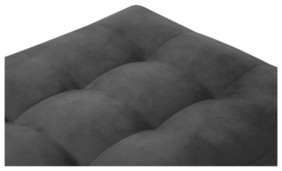 Тъмно сиво кадифе Santo - Milo Casa