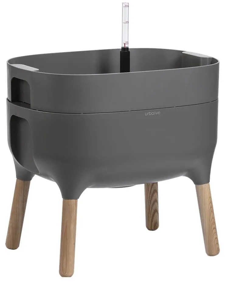 Пластмасов самонапояващ се съд за отглеждане на растения Urbalive – Plastia