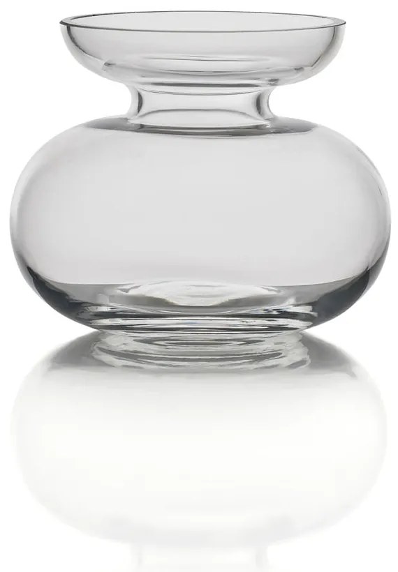 Стъклена ръчно изработена ваза (височина 9 cm) Inu – Zone