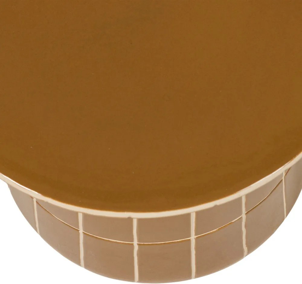 Керамична кръгла странична масичка ø 38 cm Plu – WOOOD