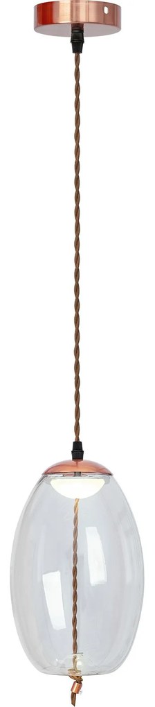 Стъклен пендел LED APP442-CP