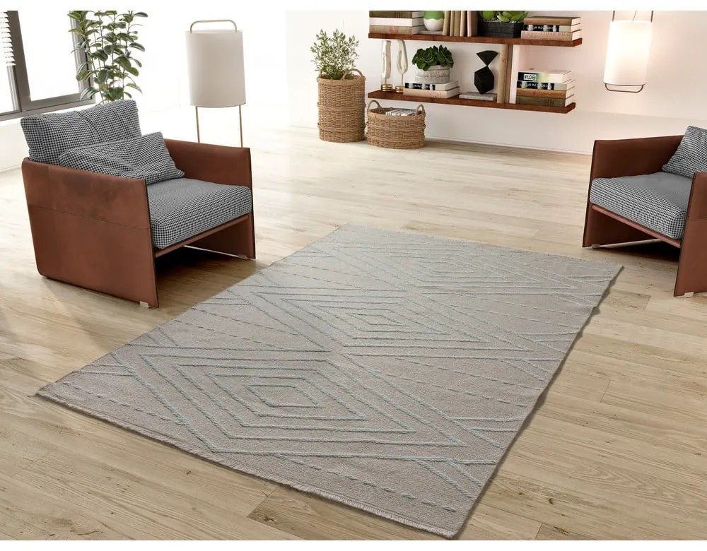 Кремав килим 160x230 cm Lux - Universal