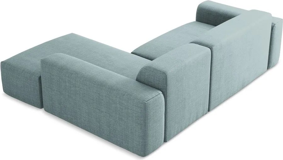 Син ъглов диван (десен ъгъл) Keli – Makamii