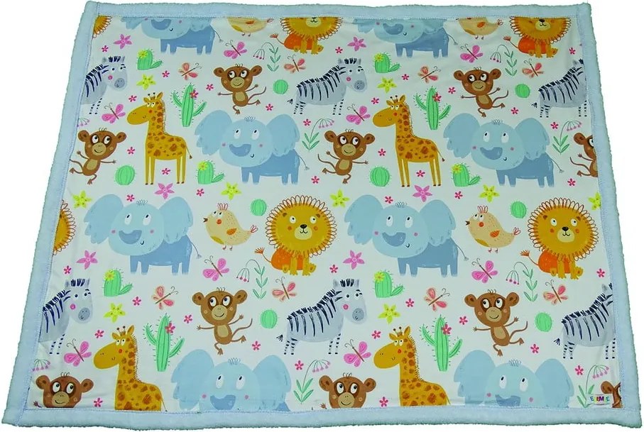 Светлосиньо бебешко одеяло 80x100 cm - OYO kids