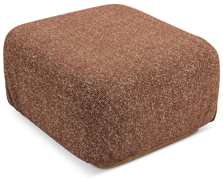 Оранжева/кафява модулна табуретка Ailani – Makamii