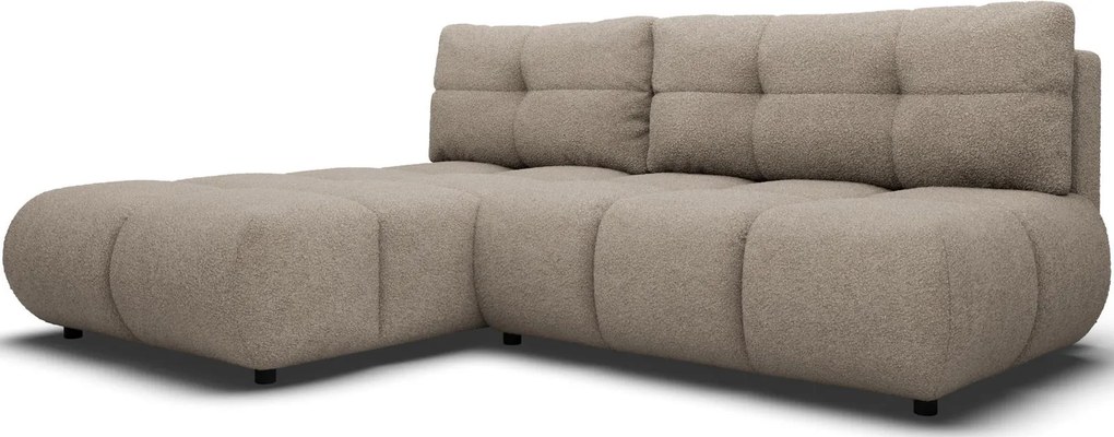 Ъглов Диван Лимо - Кафяв - Ляв