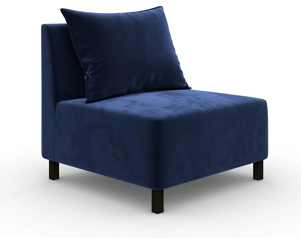 Модул Cristina среден в цвят петрол, 88х88х82 см