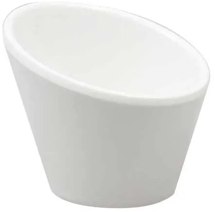 Horecano - Меламинова купа скосена бяла VELOCITY ф15см 14.5x14.5х14.5 см (207306IV)