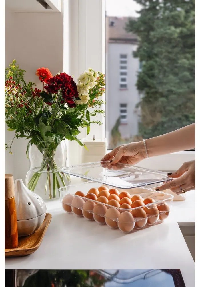 Стъклена ваза (височина 20 cm) Clara – Casa Selección