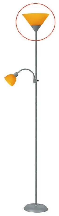 Rabalux 4026 - Резервен абажур за подова лампа ACTION E27 голям  - оранжев