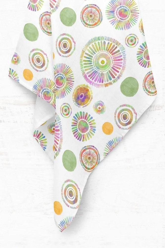 Бяло муселиново бебешко одеяло 75x100 cm Maya – Mijolnir