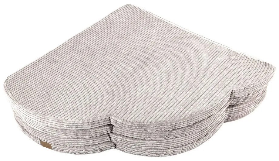 Детско килимче за игра в цвят слонова кост 160x160 cm – Meowbaby